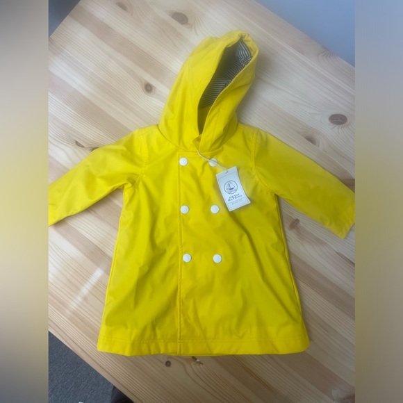 Petit Bateau Other - petit bateau rain jacket baby / 12 months NEW with tags
